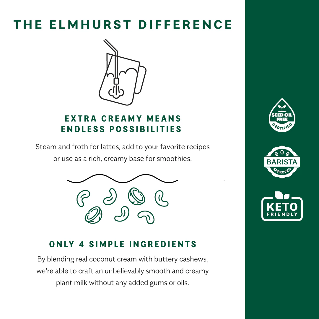 Unsweetened Coconut Cashew Milk - Image 5